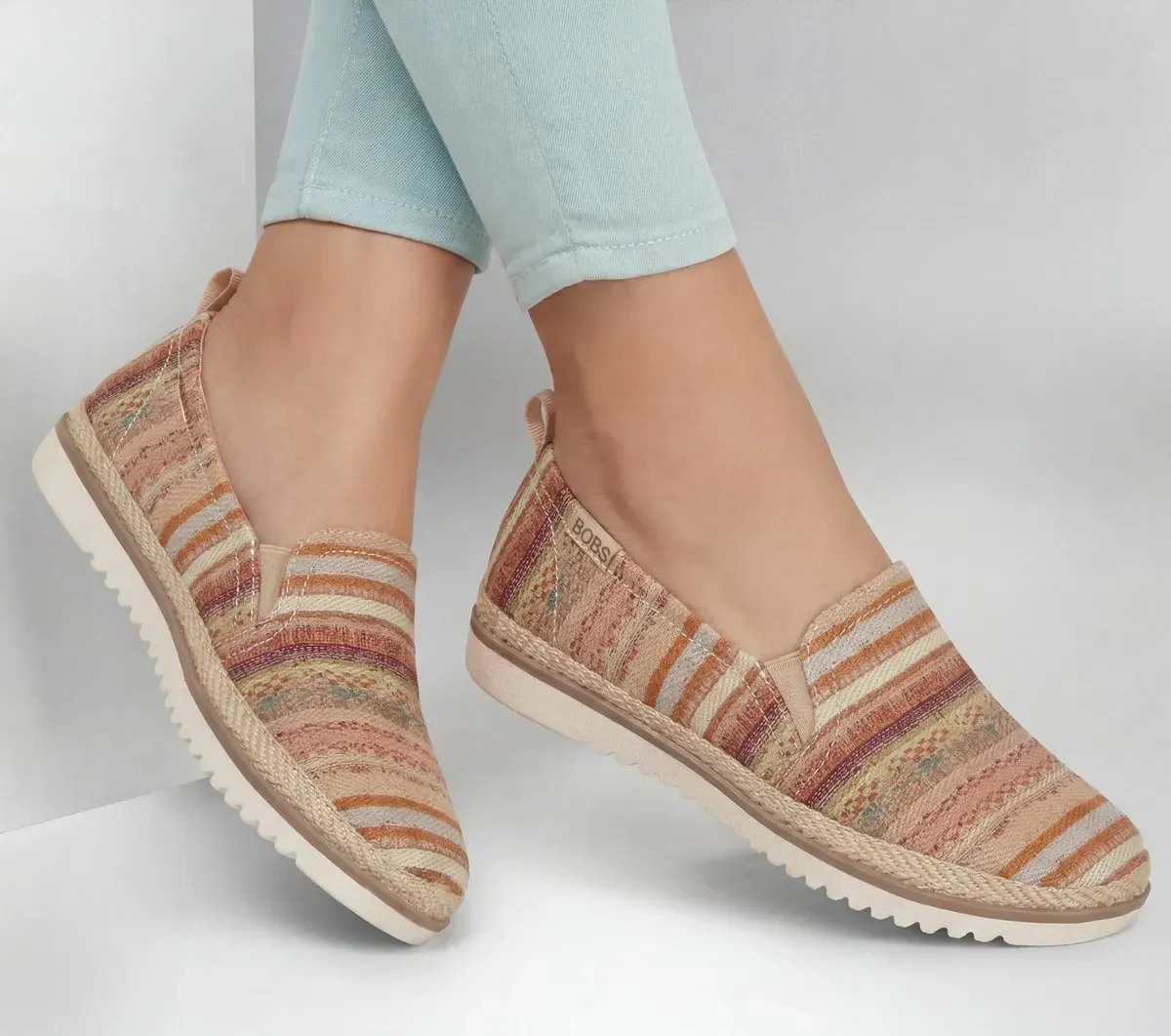 Skechers BOBS Flexpadrille Lo – Sun Striped 68524219