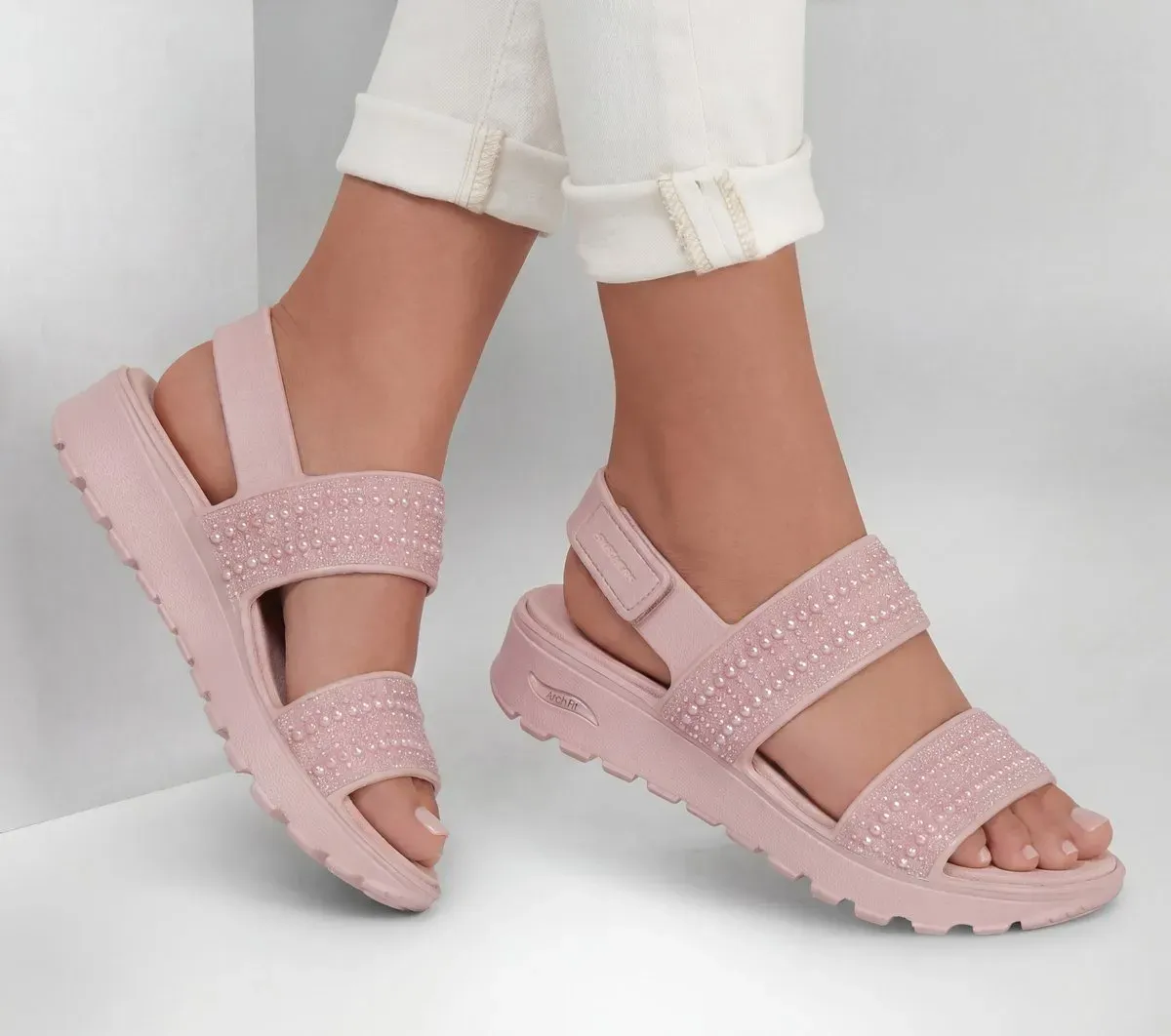 Skechers Foamies: Arch Fit Footsteps – Pearl 46214358