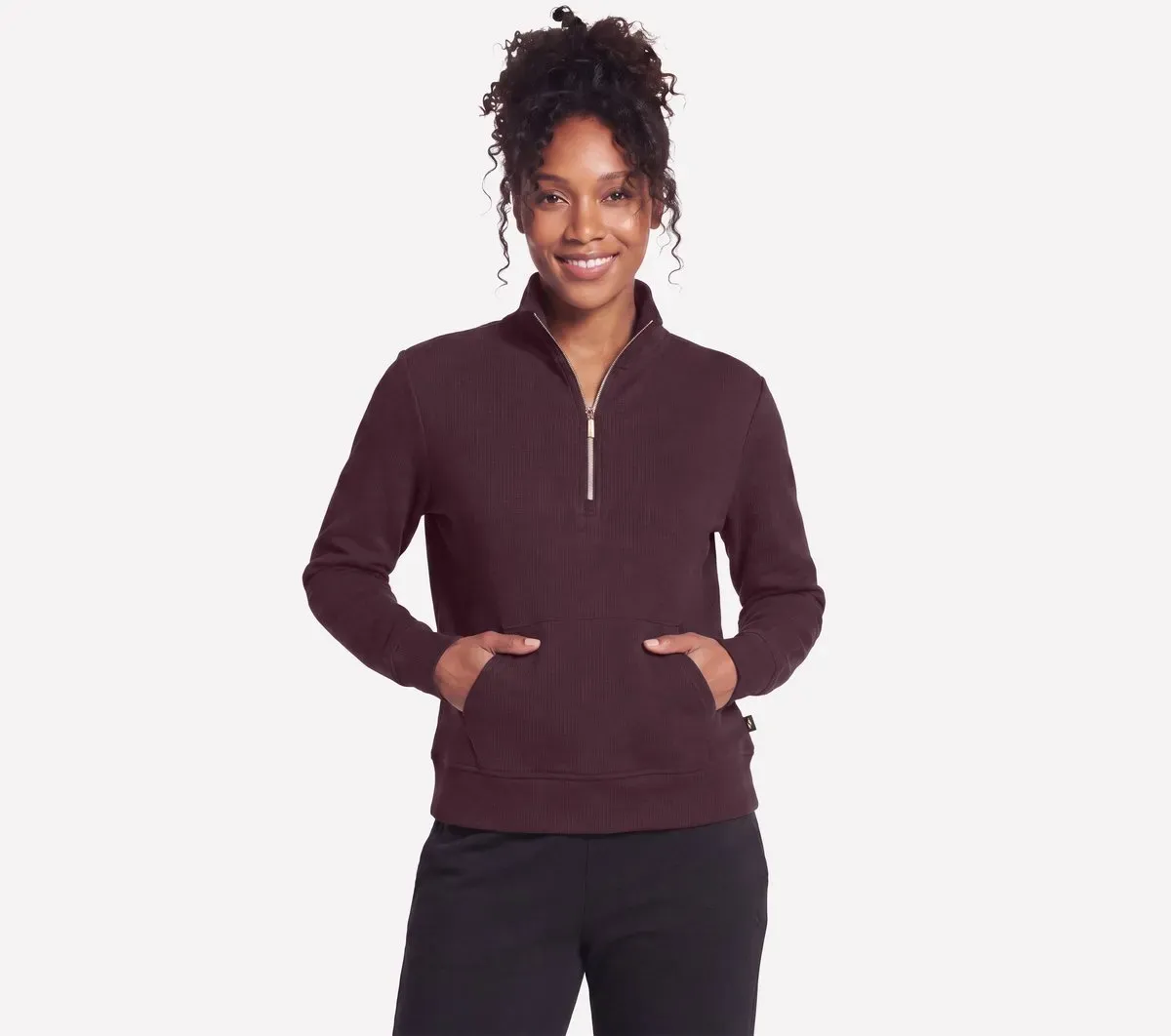 Skechers GO STRETCH Harmony Rib 1/4 Zip 54776955