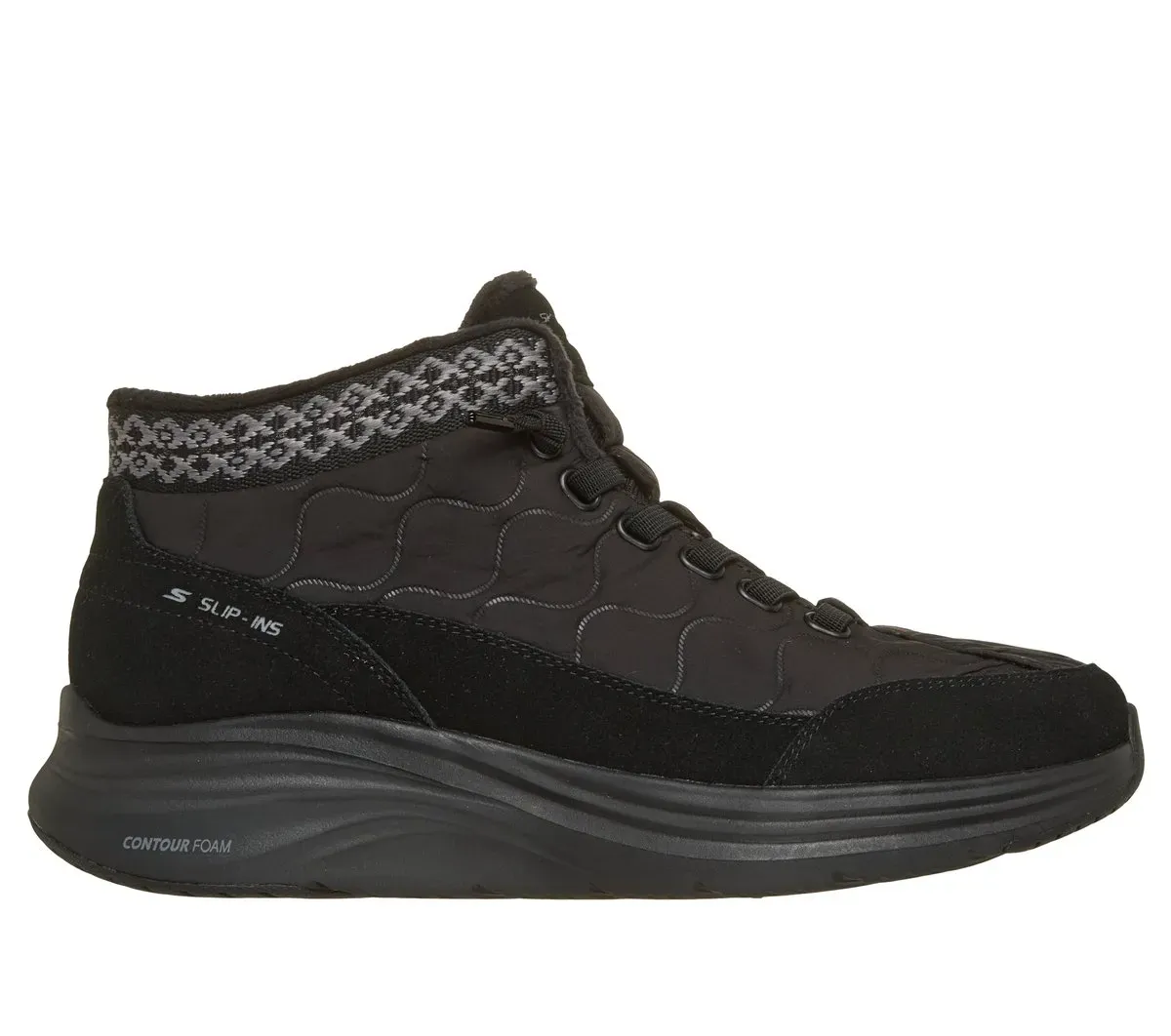 Skechers Slip-ins Relaxed Fit: Contour Foam Boot – Cozy Fit Serene 57565246
