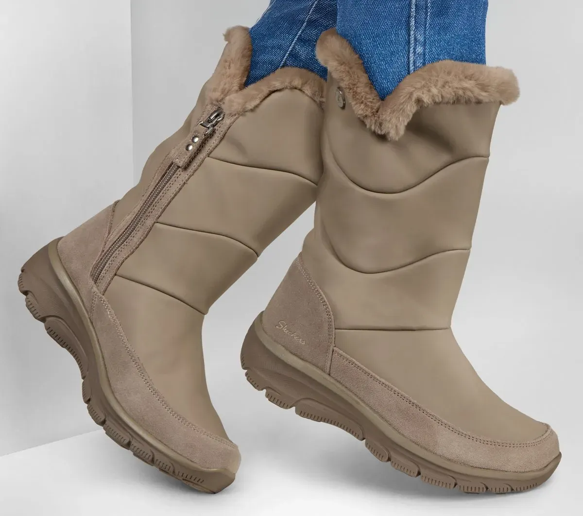 Skechers Waterproof Relaxed Fit: Easy Going – Snow Chillin 55527139