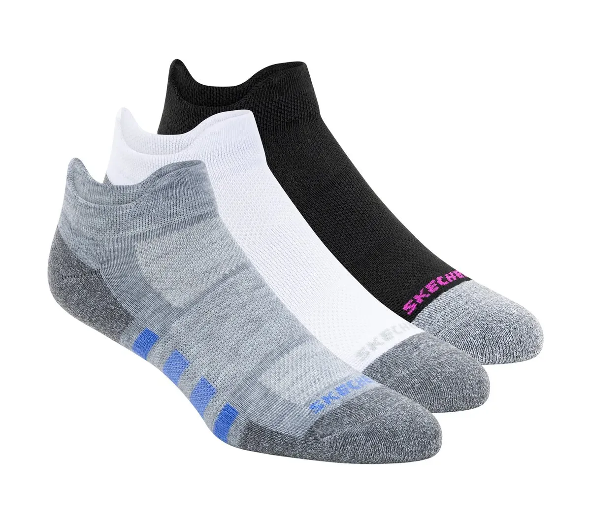 Skechers Work: Lowcut Heel Tab Socks – 3 Pack 74718376