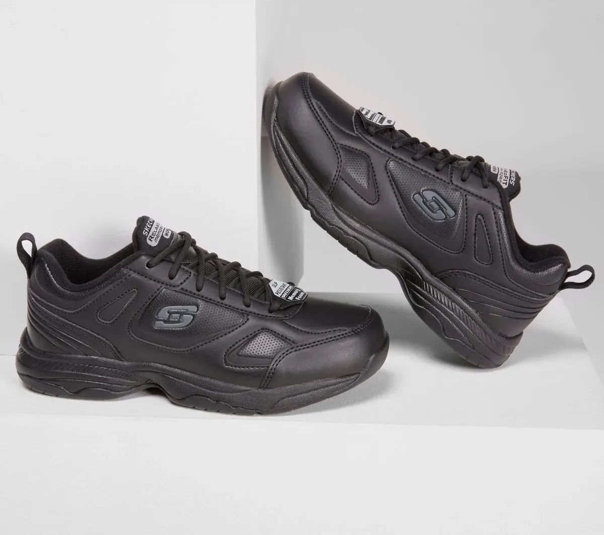 Skechers Work Slip-Resistant Relaxed Fit: Dighton – Bricelyn 11539585